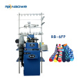 rb 6f full automatic computerized multi-functional plain socks knitting machines cheap price harga mesin kaos kaki in italy